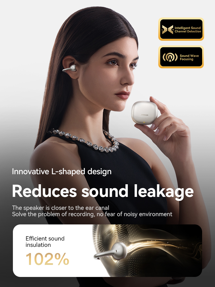 Joyroom Clip-On Earbuds Wireless Open Ear Earbuds