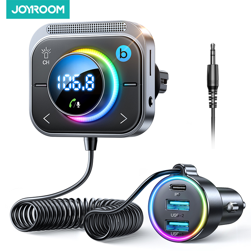 JOYROOM Bluetooth 5.3 FM/AUX Bluetooth Car Adapter Air