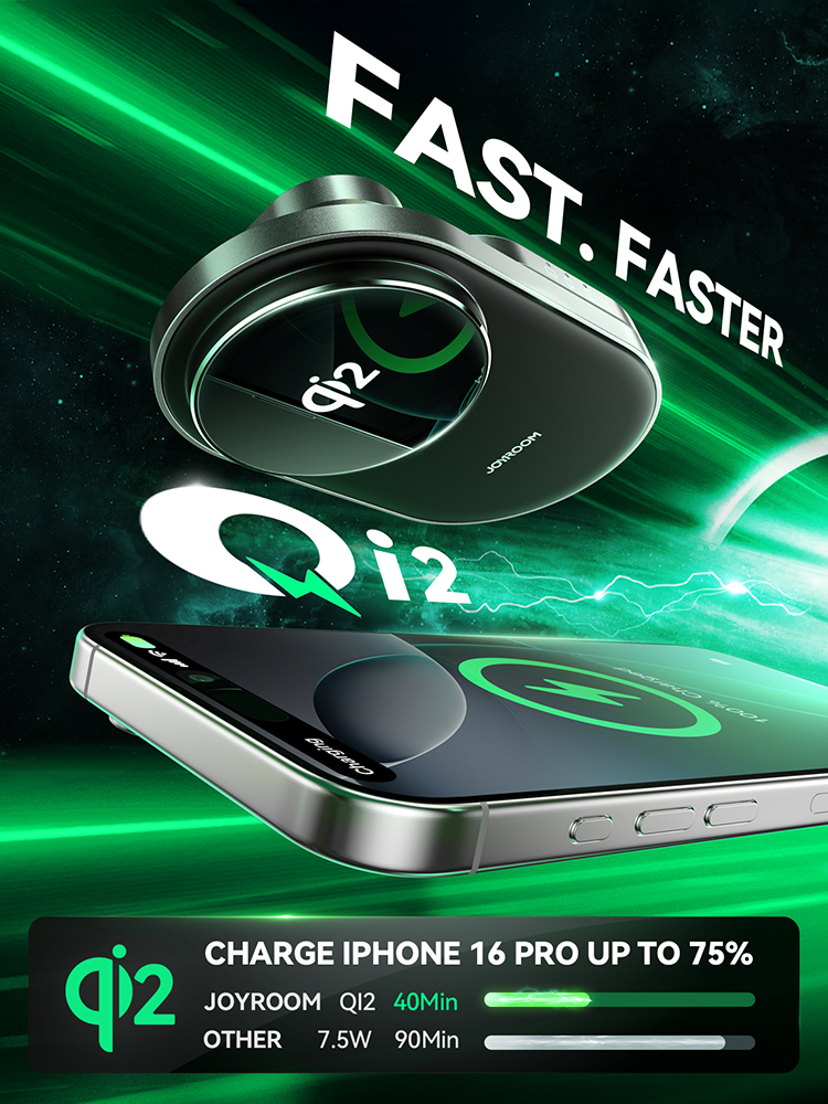 Joyroom Qi2 3 in 1 Wireless Charging Station Foldable
