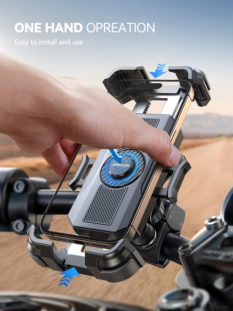 Joyroom Motorcycle Phone Mount Anti Vibration Phone