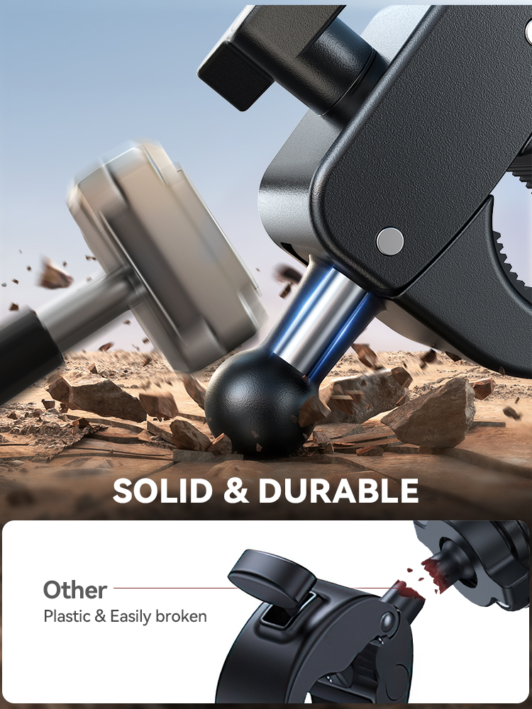 Joyroom Motorcycle Phone Mount Anti Vibration Phone
