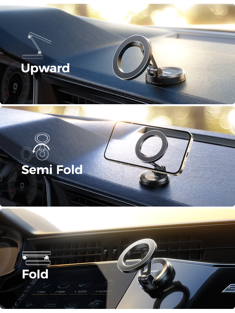 Joryoom Magnetic Car Phone Holder Mount Foldable