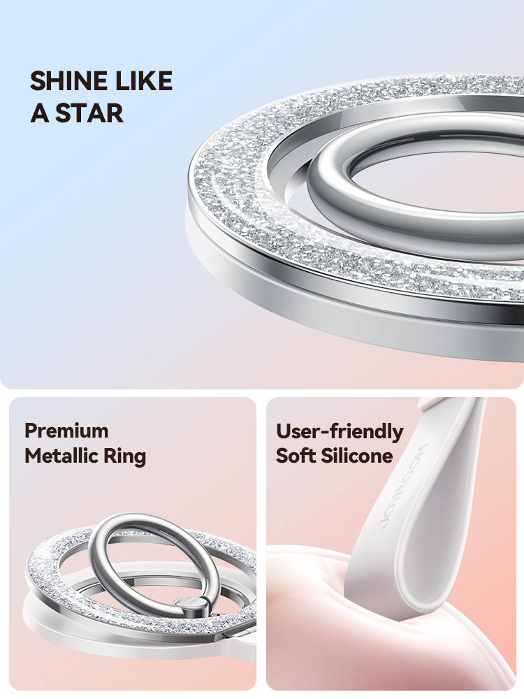 Joyroom Magnetic Phone Ring Holder Mount with Super
