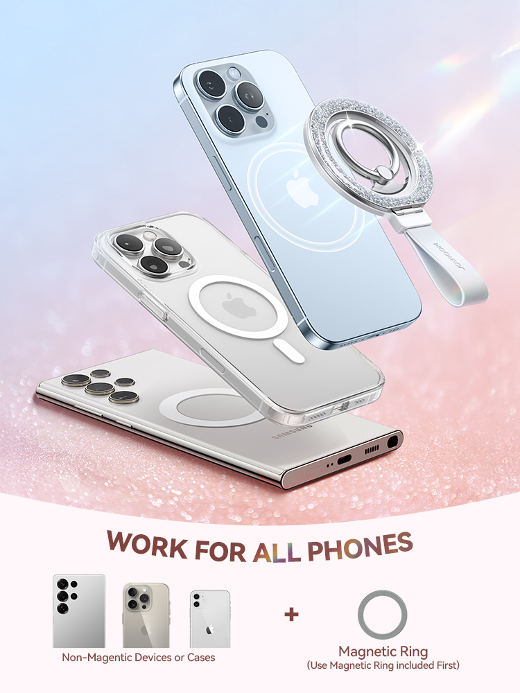 Joyroom Magnetic Phone Ring Holder Mount with Super