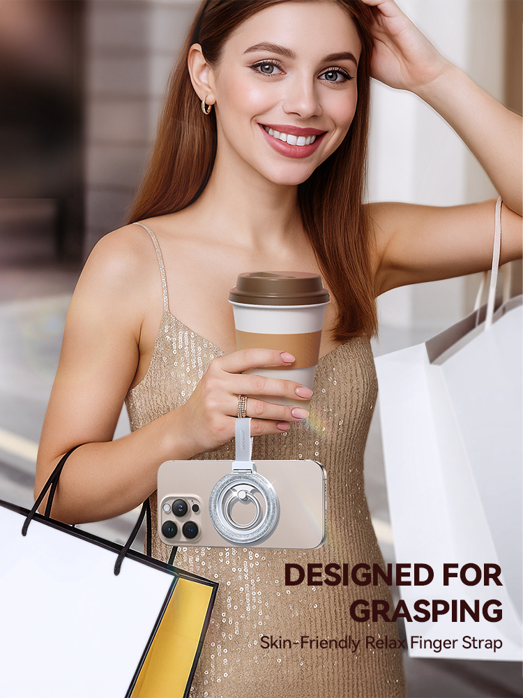 Joyroom Magnetic Phone Ring Holder Mount with Super