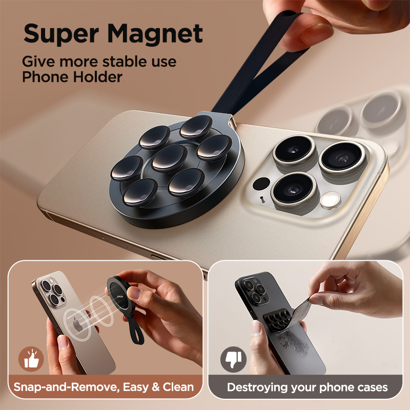 Joyroom Magnetic Phone Grip Suction Cup Phone Ring