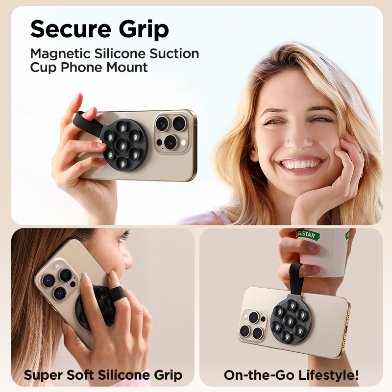 Joyroom Magnetic Phone Grip Suction Cup Phone Ring