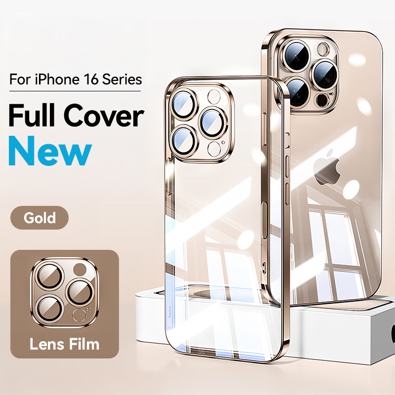 Joyroom For iPhone 16 Pro Max Transparent Case For