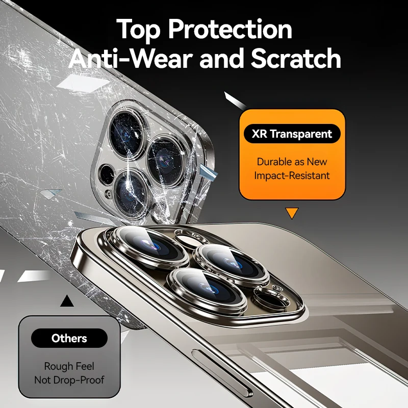 Joyroom For iPhone 16 Pro Max Transparent Case For