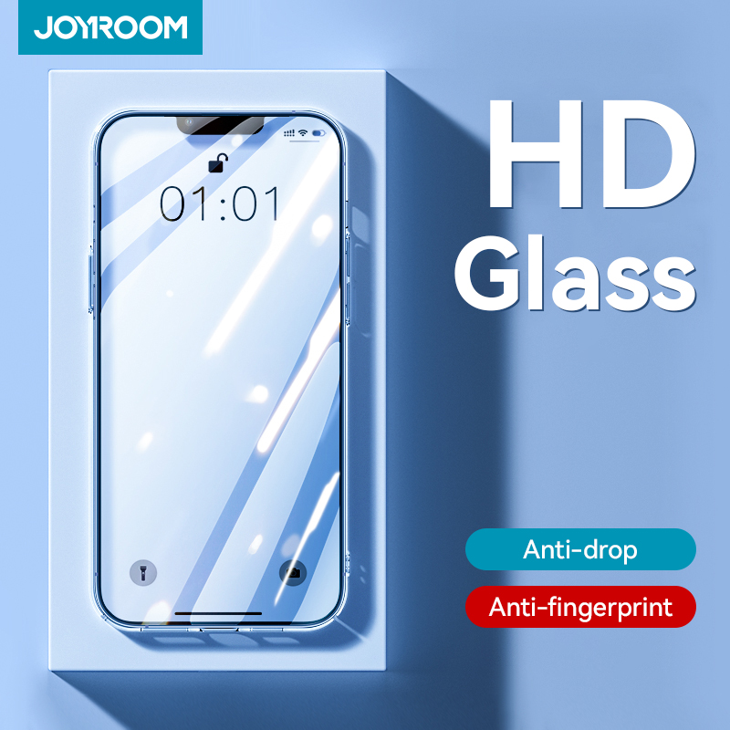Joyroom 1/2/3pcs HD Glass Screen Protector for iPhone