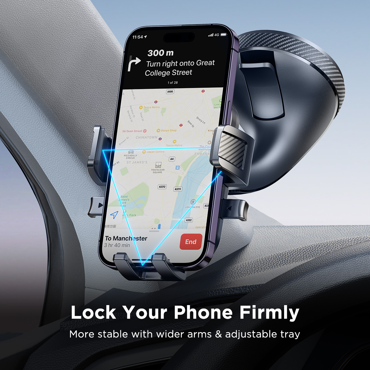 Joyroom Phone Holder Mount for Car Strong Suction