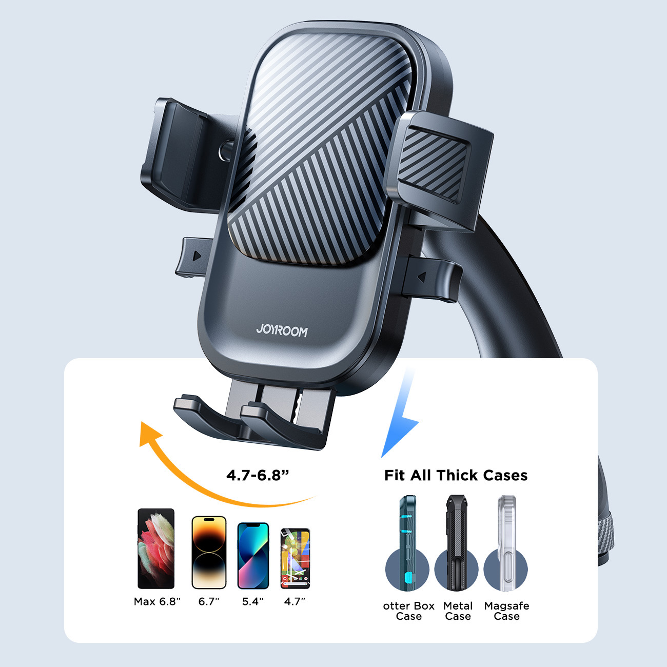 Joyroom Phone Holder Mount for Car Strong Suction