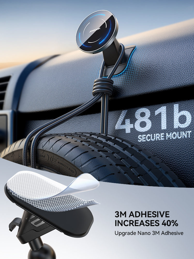 Joyroom Magnetic Car Phone Holder Mount Dashboard &