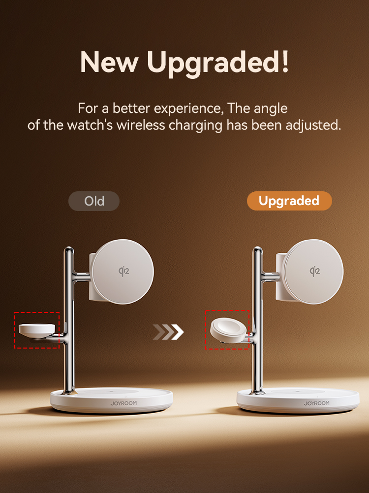 Joyroom Qi2 Magnetic Charging Station for Apple Fast