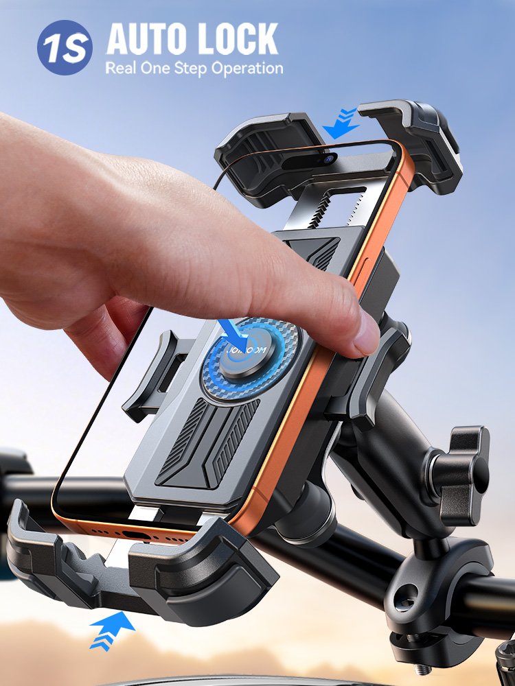 Joyroom Motorcycle Phone Holder Mount with Vibration