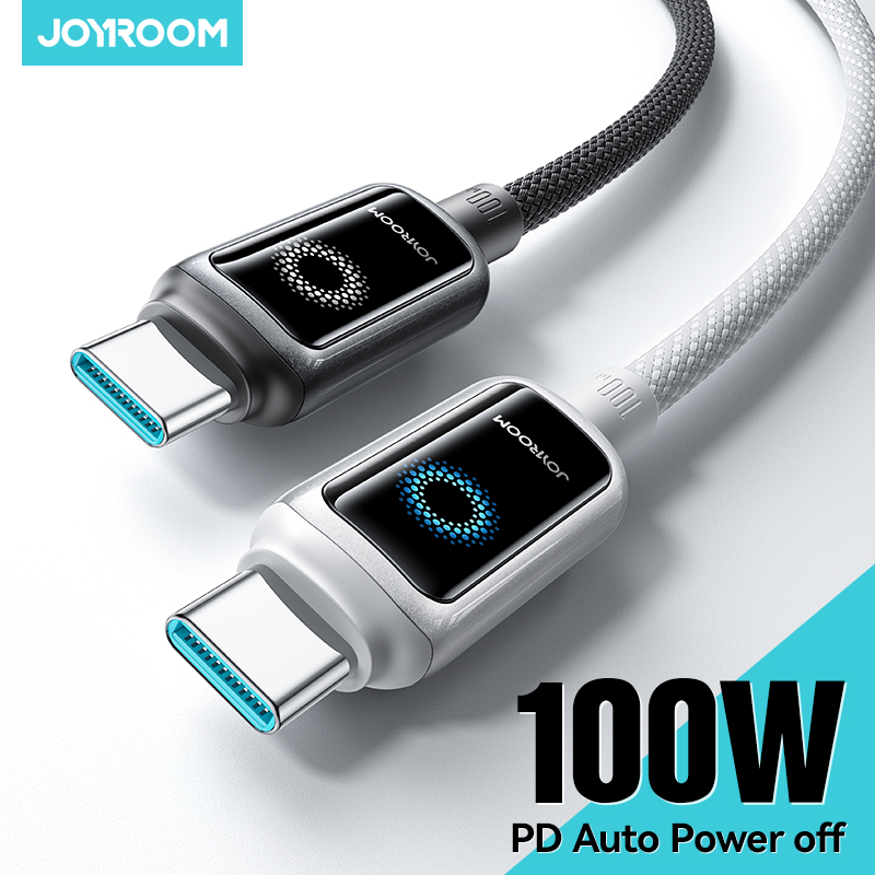 Joyroom 100W USB C Cable Automatic Power Off Fast