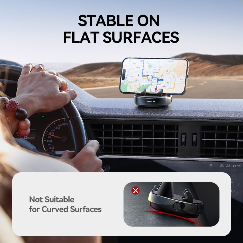 Joyroom Dashboard Car Phone Mount Holder One-Handed