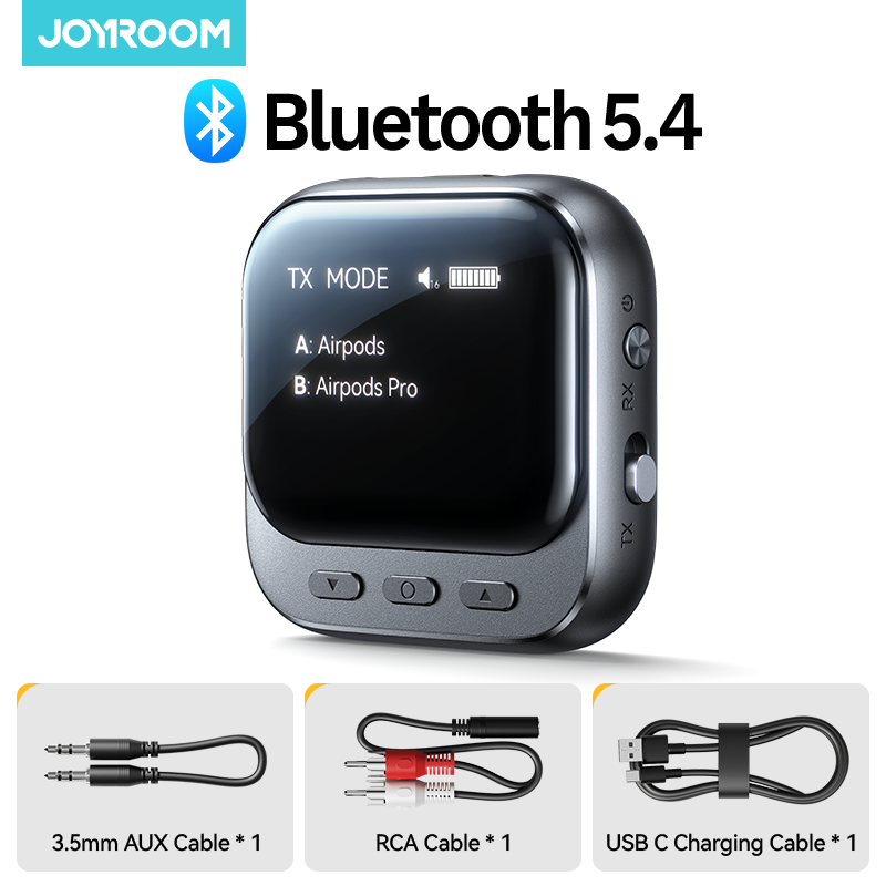 Joyroom 2-IN-1 Bluetooth 5.4 Transmitter Receiver with