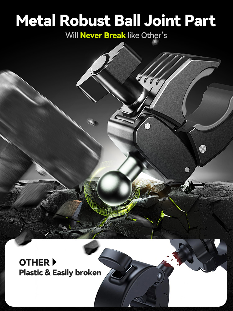 Joyroom Motorcycle Phone Mount Holder Upgrade