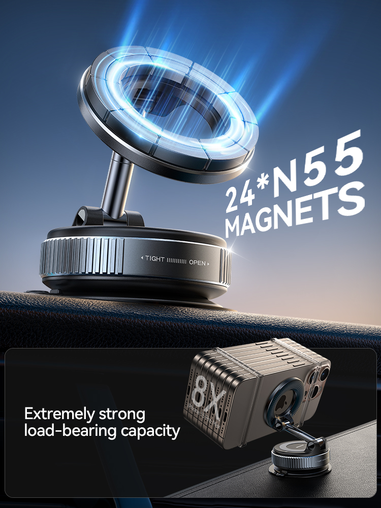Joyroom Magnetic Suction Cup Phone Mount Vacuum