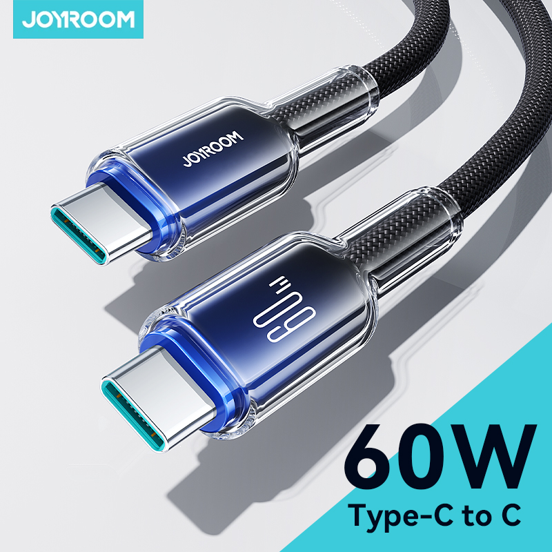 Joyroom PD 100W/60W Type C Fast Charge Data Cable For