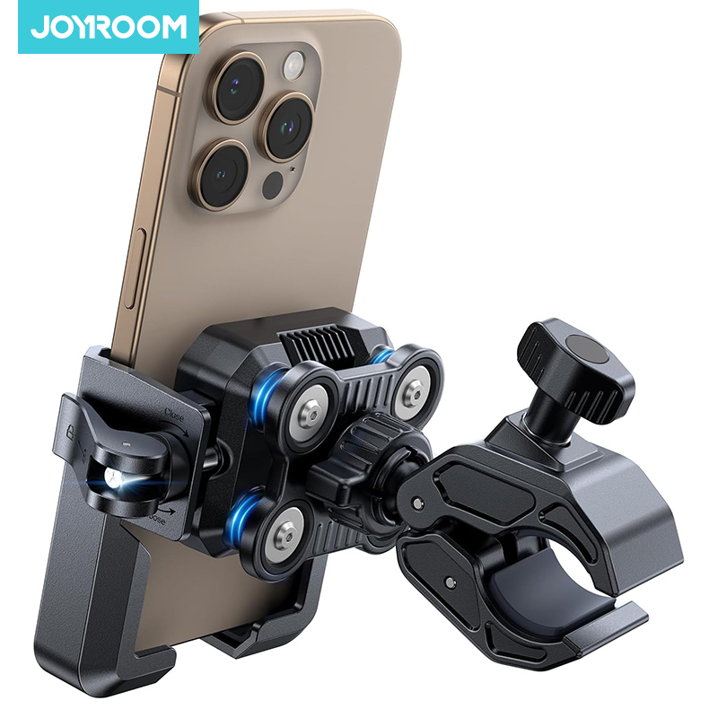 Joyroom Motorcycle Phone Mount Holder Dual Vibration