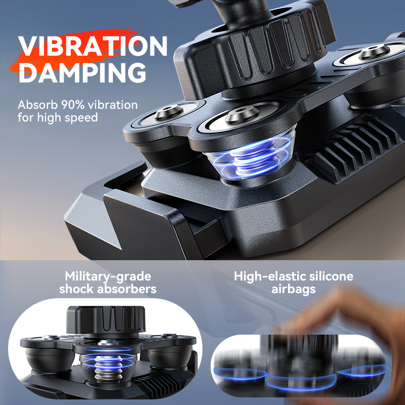 Joyroom Motorcycle Phone Mount Holder Dual Vibration