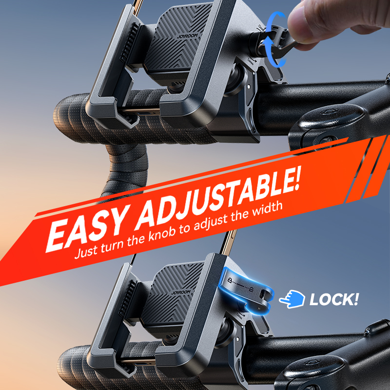 Joyroom Motorcycle Phone Mount Holder Dual Vibration