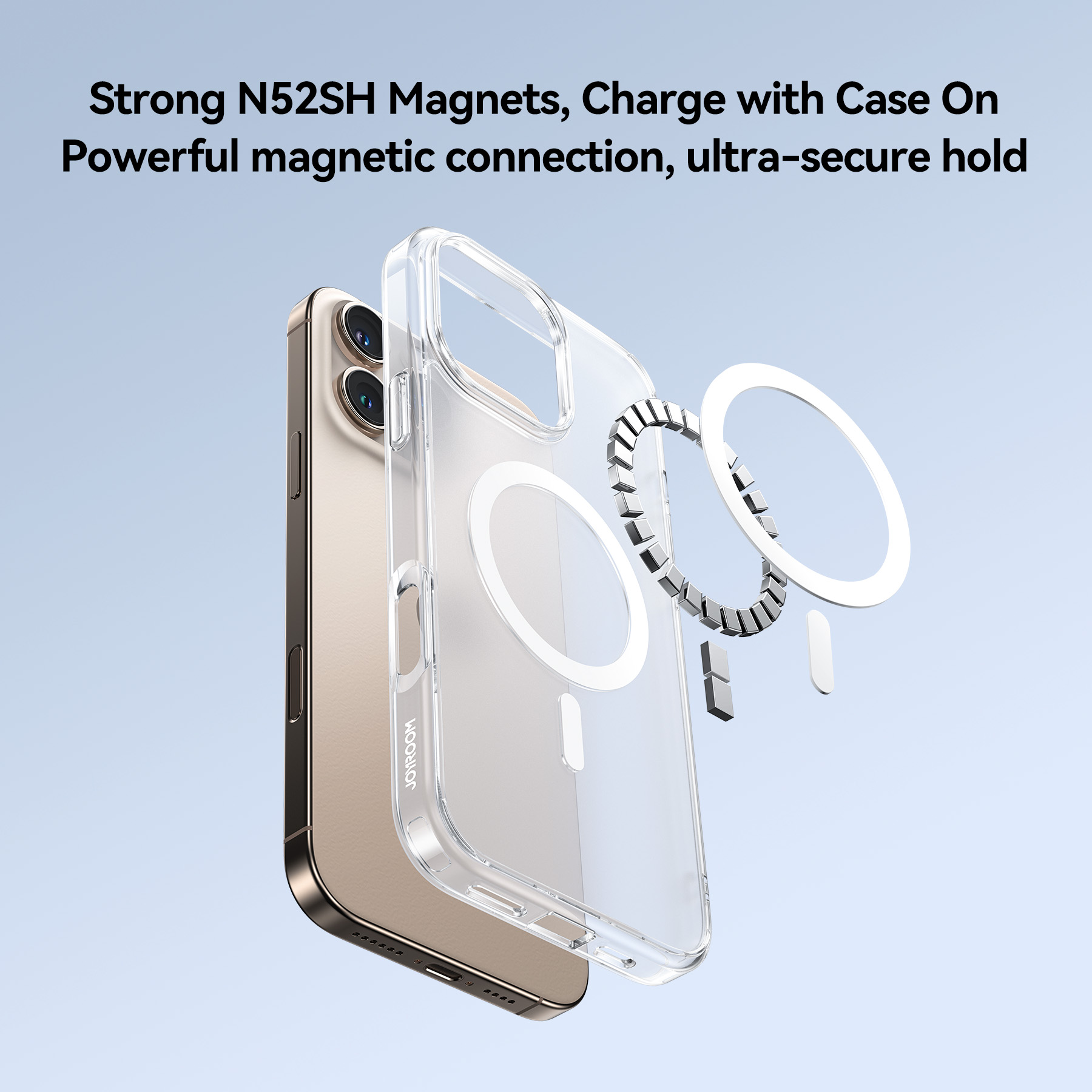 Joyroom Magnetic Frosted Case For iPhone 17 16 Pro Max