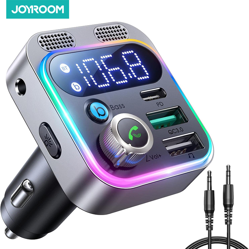 2024 Bluetooth 5.3 FM Transmitter for Car, [Stronger