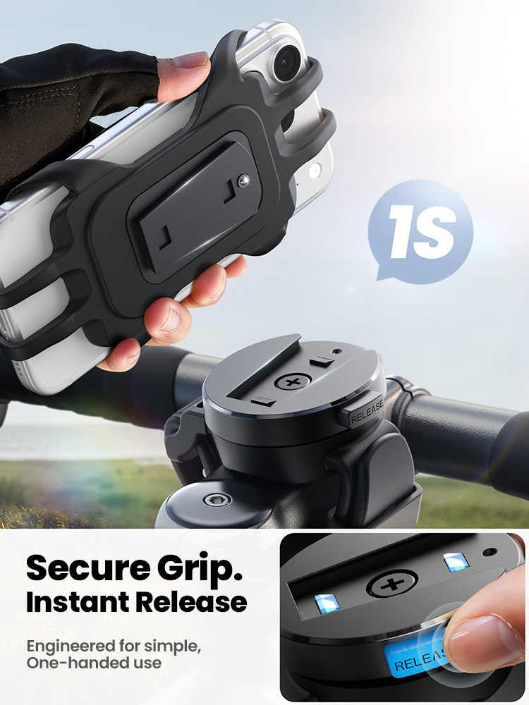 Joyroom Silicone Bike Phone Mount Holder Universal