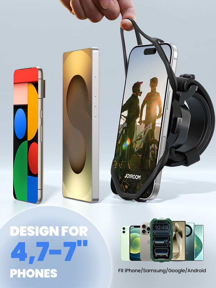 Joyroom Silicone Bike Phone Mount Holder Universal
