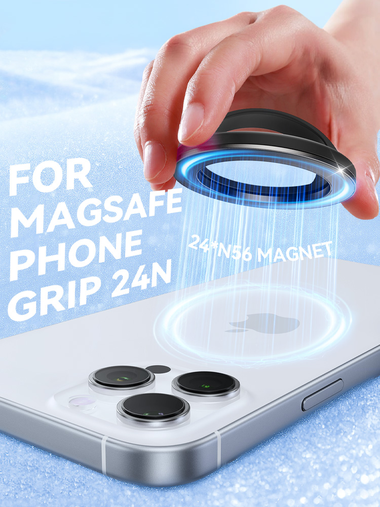 JOYROOM Magnetic Phone Grip Silicone Finger Loop Grip