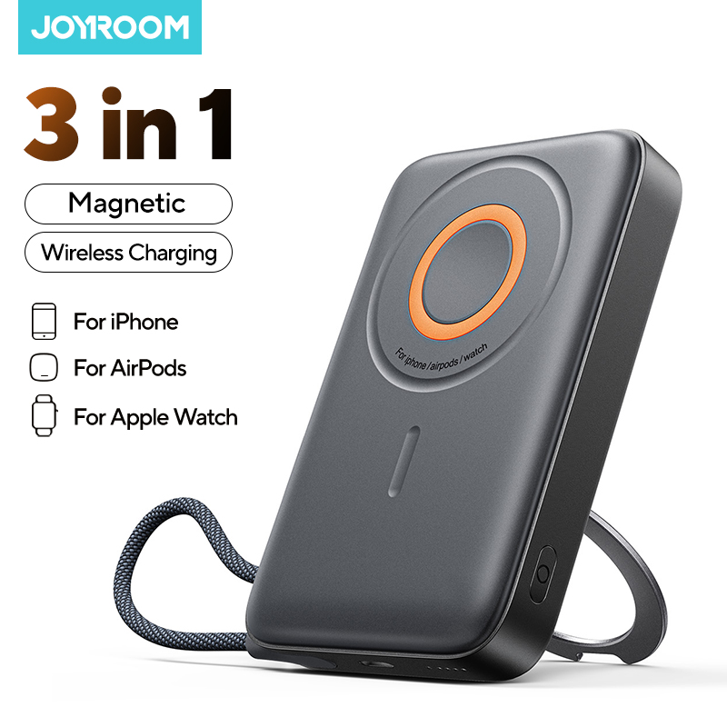 3 in 1 Magnetic Power Bank 22.5W Fast Charging Power