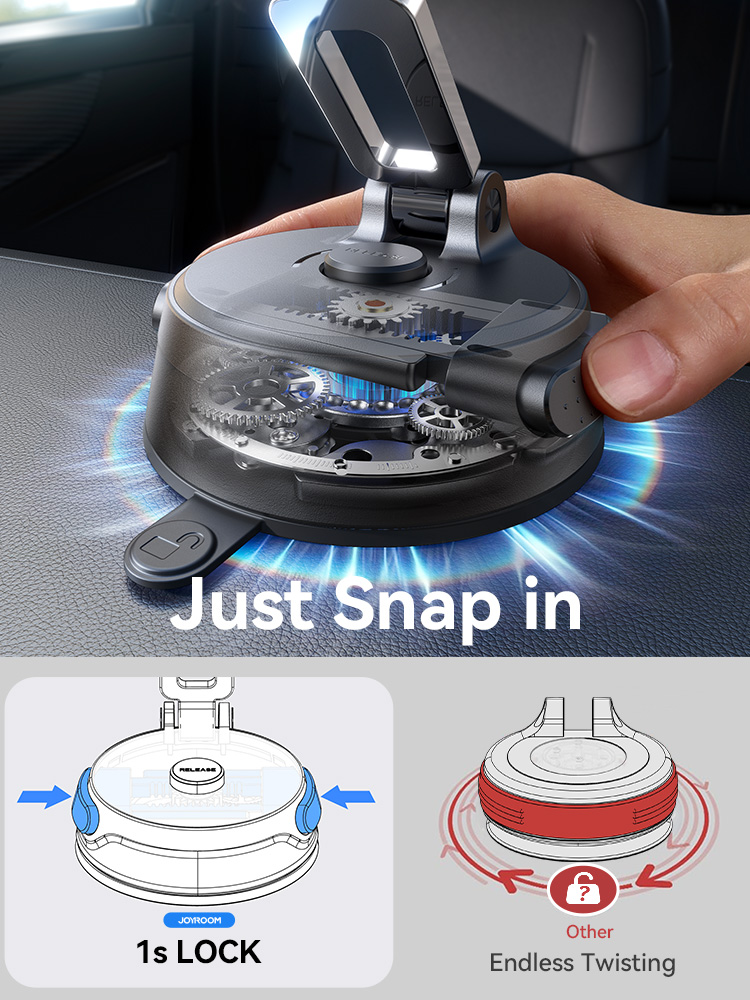 Joyroom Magnetic Suction Cup Phone Mount Universal