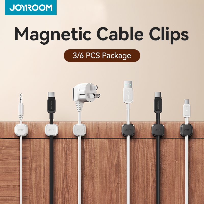 Joyroom 3/6 Pcs Magnetic Cable Clips Cable Smooth