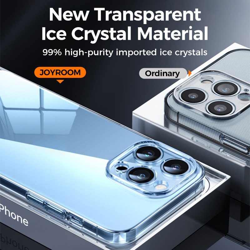 Joyroom Phone Clear Case For iPhone 16 15 14 Pro Max