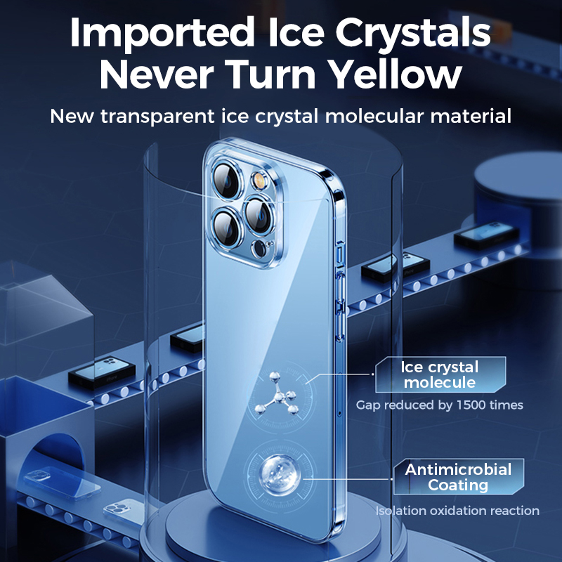 Joyroom Phone Clear Case For iPhone 16 15 14 Pro Max