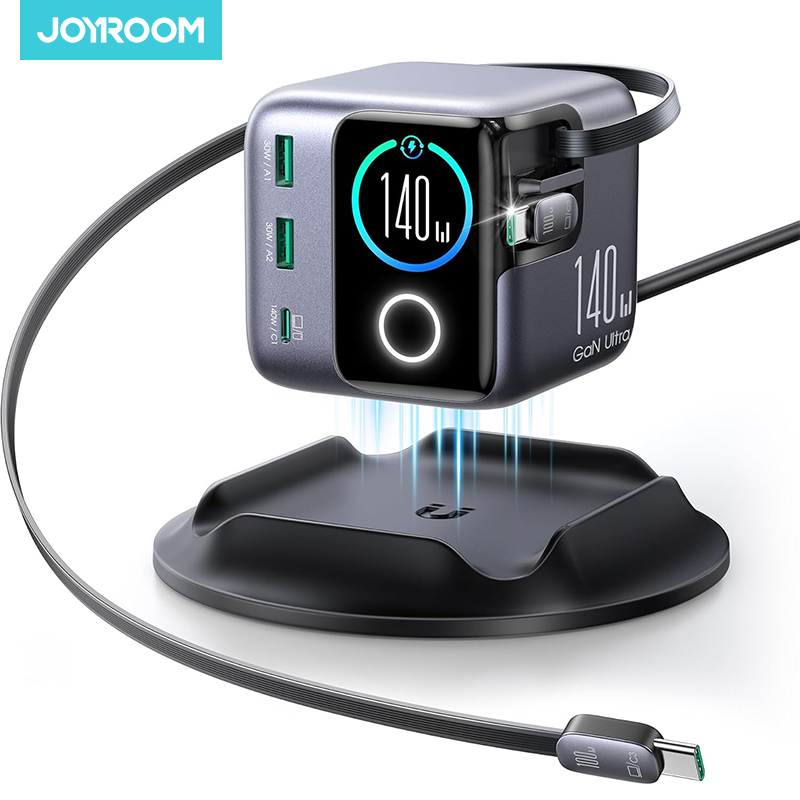 Joyroom 140W GaN Desktop Charger USB C & USB A  Smart
