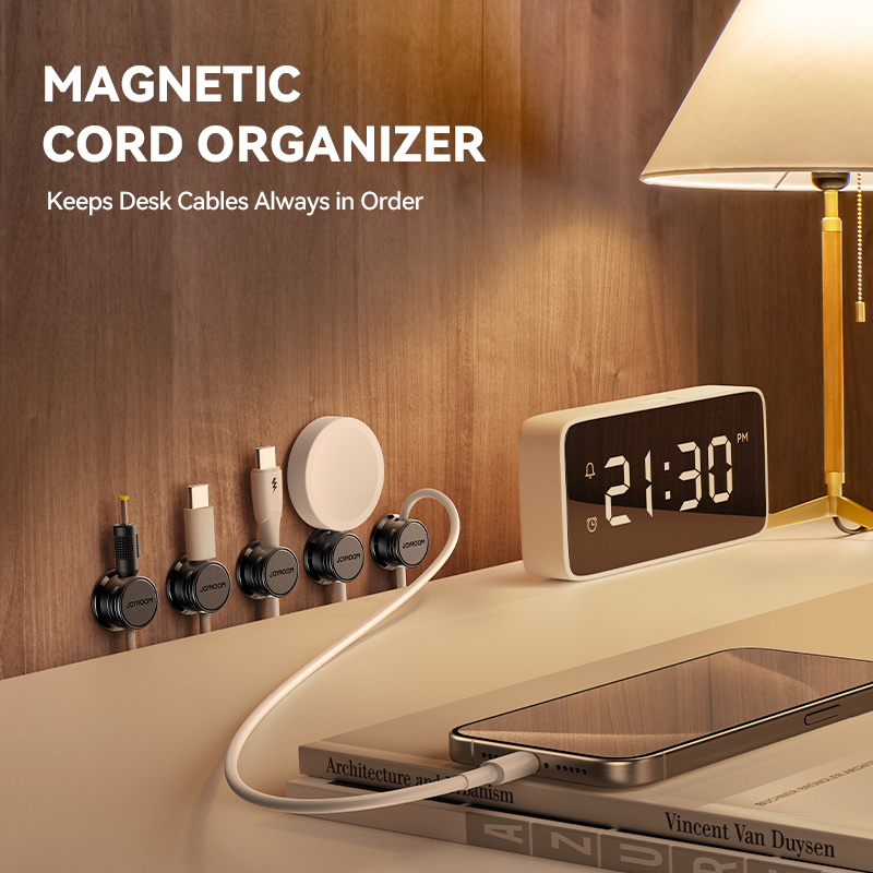 Joyroom 9 PCS Cable Management Cord Organizer Magnetic