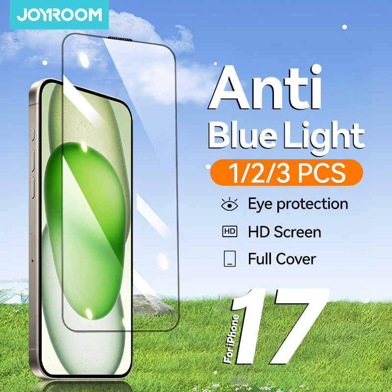Joyroom 1/2/3 τεμάχια HD αντι-μπλε φως γυαλί για iPhone