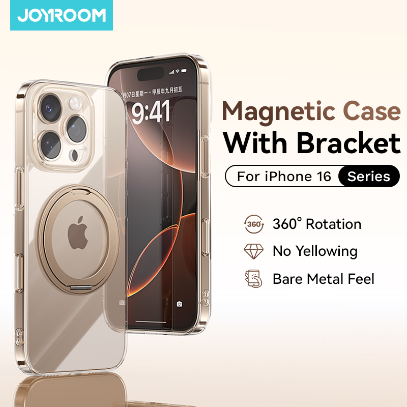 Joyroom Magnetic Stand Case For iPhone 16  Pro Max