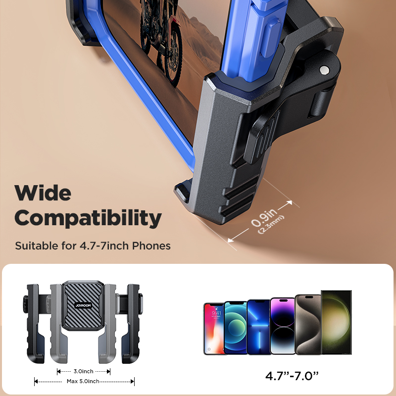 Joyroom Bike Phone Mount Holder Motorcycle Phone Mount
