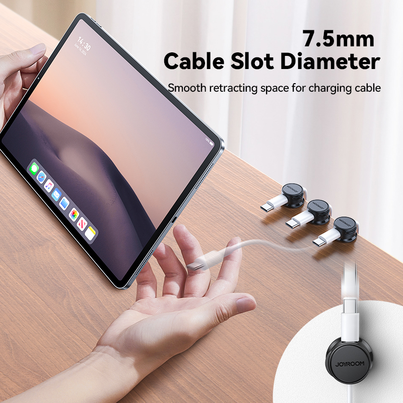 Joyroom 9 Pcs Cable Management Cord Organizer Magnetic