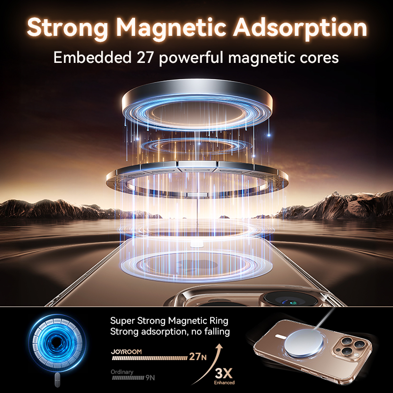 Joyroom For iPhone 17 Pro Max Case Magnetic Frosted