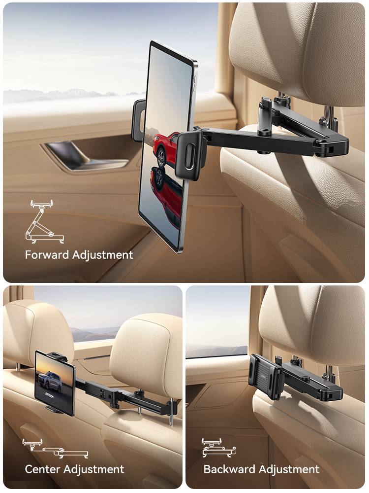 Joyroom Car Headrest Tablet Holder Mount 3 in 1