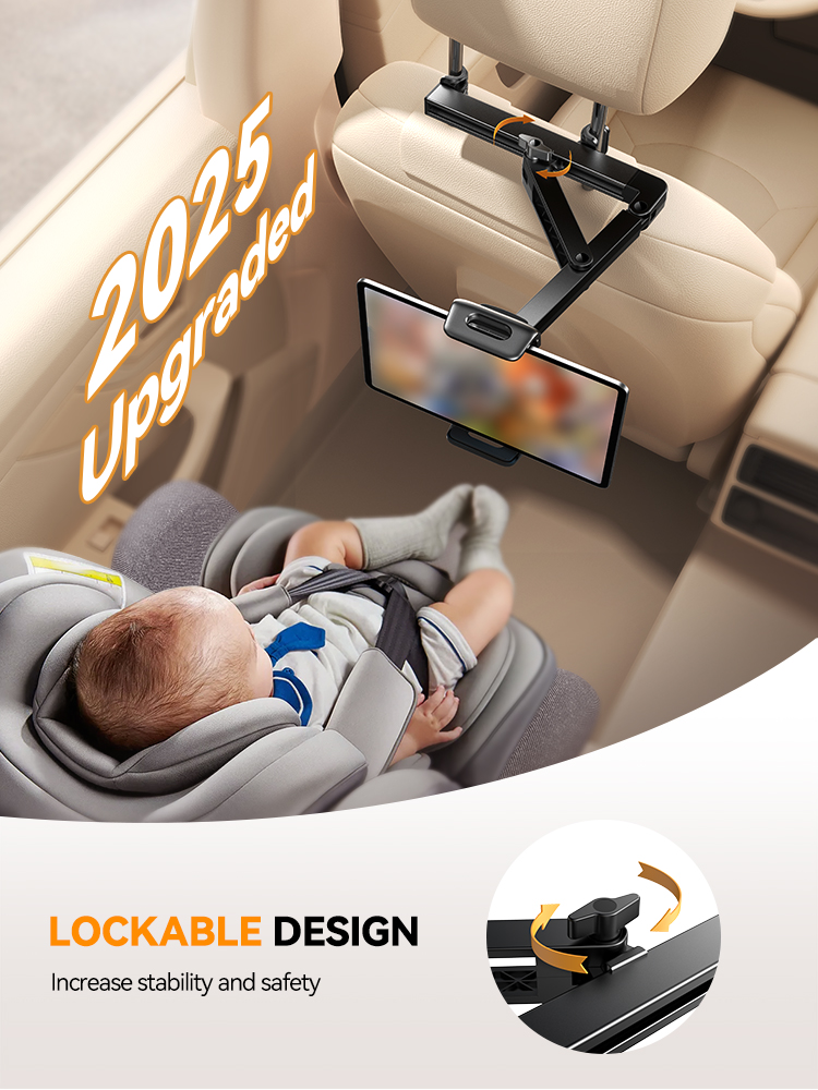 Joyroom Car Headrest Tablet Holder Mount 3 in 1