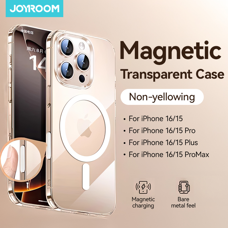 Joyroom Magnetic Case For iPhone 16 15 Pro Max Case