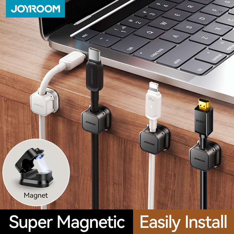 Joyroom Magnetic Cable Clip 3/6 Pcs Cable Holder