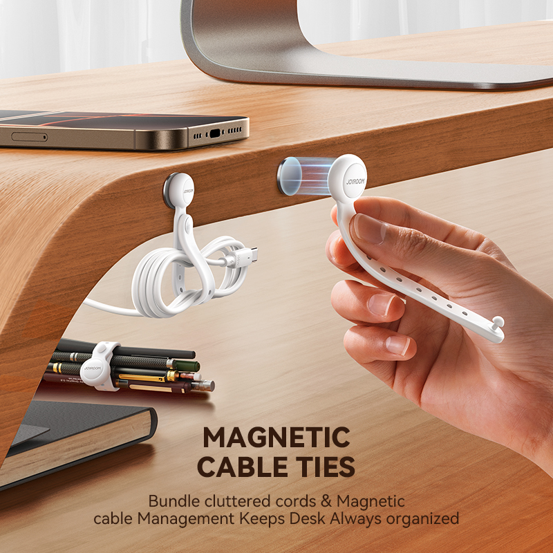 Joyroom 6/12PCS Magnetic Cable Management Ties Wire